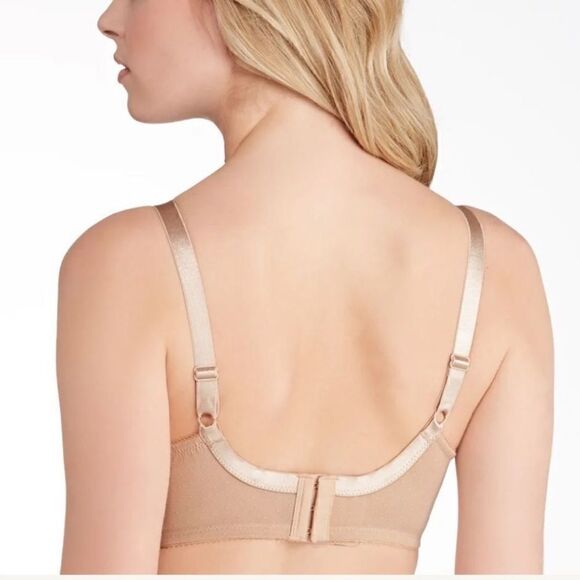 Wacoal- Retro Chic Bra 855186 in Gold Lace, Plus Size 46DDD - Picture 4 of 7